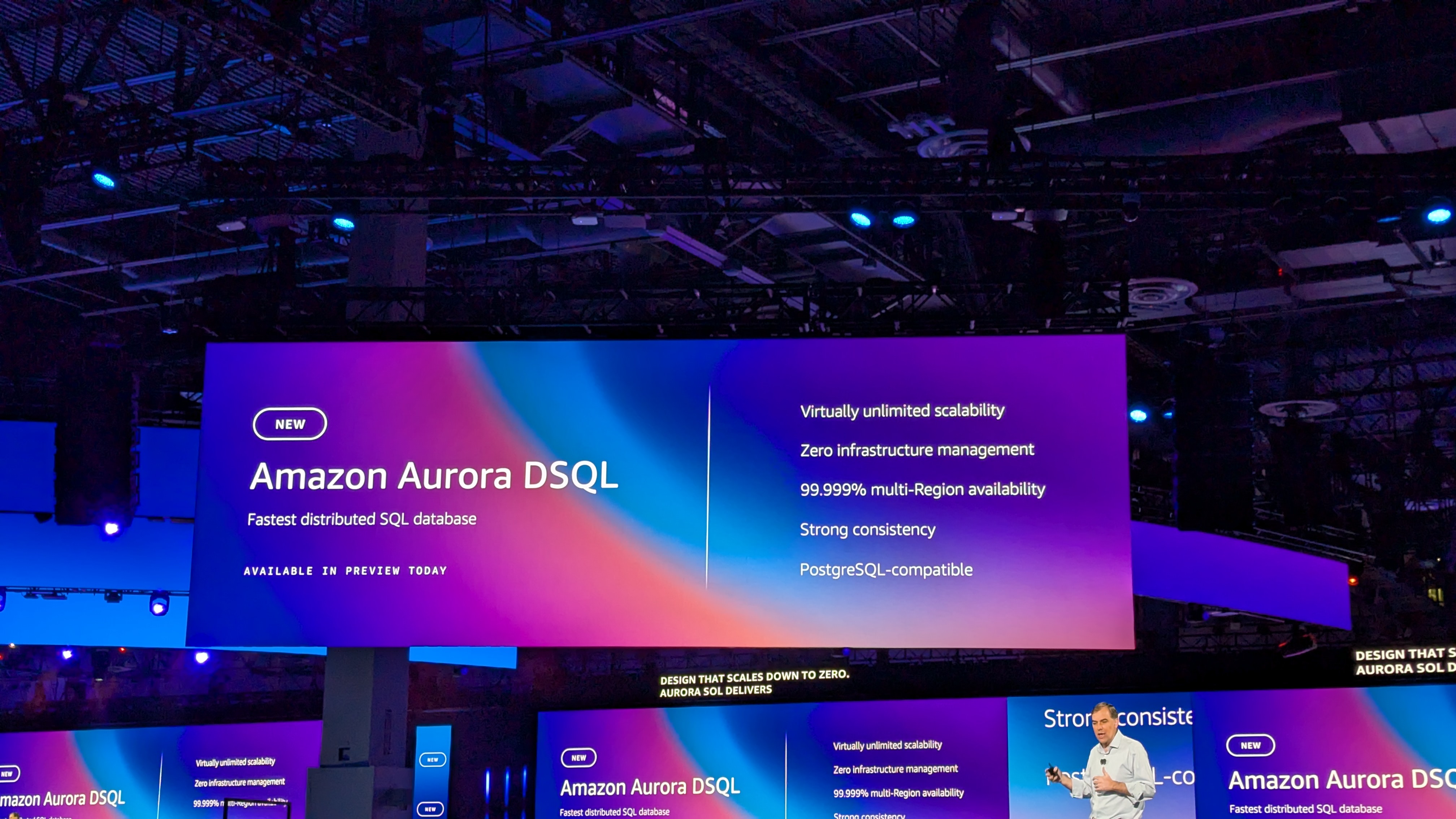 Aurora DSQL keynote